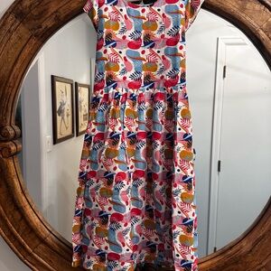 Patachou Girls Dress All Cotton NWOT . Beautiful Colorful Print